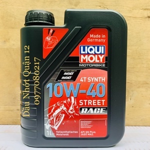 Dầu Nhớt xe máy Motorbike 4T SYNH 10W40 Liqui Moly 20753