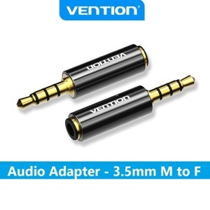 Đầu nối audio 3.5mm (M) to 3.5mm (F) Vention VAB-S06