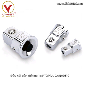 Đầu nối cần xiết lực Toptul CANA0810 - 1/4"x10mm