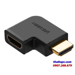 Đầu nối HDMI vuông góc 90 độ bẻ phải Ugreen 20112