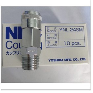Đầu nối khí nén nhật ren 1/2″ NKC NL-24SM
