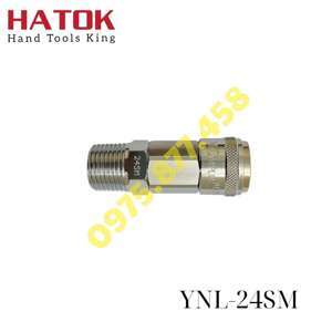 Đầu nối khí nén nhật ren 1/2″ NKC NL-24SM