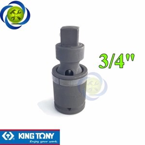 Đầu nối lắc léo đen 3/4" Kingtony 6797