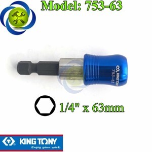 Đầu nối mũi vít Kingtony 753-63