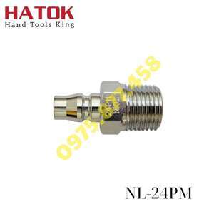 Đầu nối nhanh 1/2″ ren ngoài NKC NL-24PM