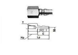 Đầu nối nhanh Nitto 20PF