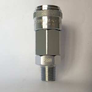 Đầu nối nhanh tự động 1/4″ ren ngoài NKC YNL-22SM
