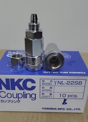 Đầu nối nhanh tự động đai siết 1/4″ NKC YNL-22SB