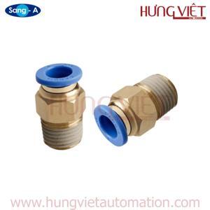 Đầu nối thẳng Sang-A GPC0802 - phi 8mm có ren 13