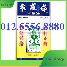 Dầu nóng Wong to yick - Huỳnh Đạo Ích (50 ml)