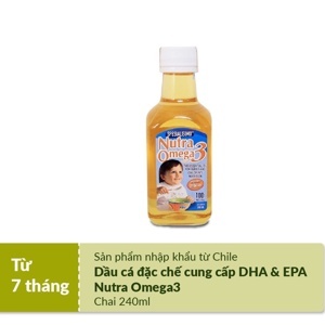 Dầu Nutra Omega 3 cá hồi - 240ml