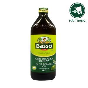 Dầu Oliu Pomace Basso chai 1 lít