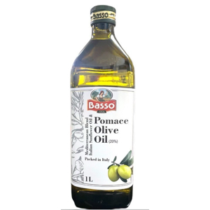 Dầu Oliu Pomace Basso chai 1 lít