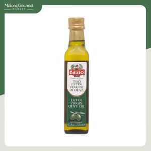 Dầu Olive Extra Virgin Basso chai 250ml