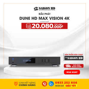 Đầu phát Dune HD Max Vision 4K