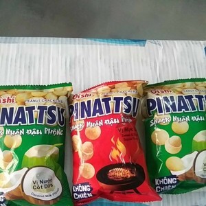 Đậu phộng Pinattsu Oishi - gói 100g