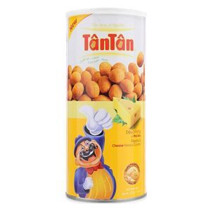 Đậu phộng vị phô mai Tân Tân lon 200g