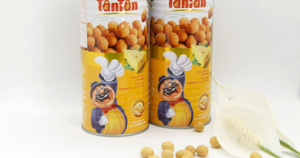 Đậu phộng vị phô mai Tân Tân lon 200g