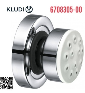 Đầu phun tắm gắn tường Kludi 6708305-00