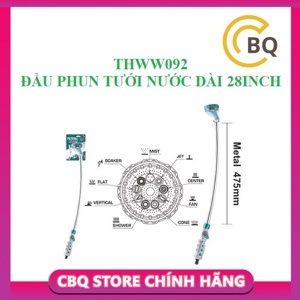 Đầu phun tưới nước nhiều chế độ Total THWW092