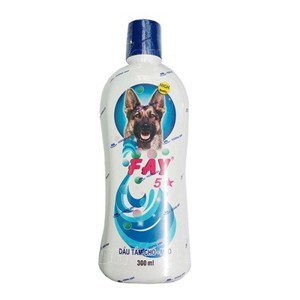 Dầu tắm Fay 5 Sao 300ml - Dành cho chó mèo