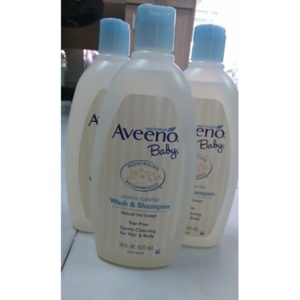 Dầu tắm gội cho bé Aveeno Baby - 532ml