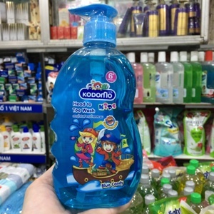 Dầu tắm gội Kodomo Blue Candy 400ml