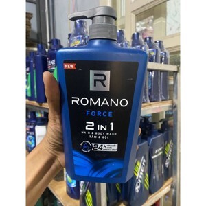 Dầu tắm gội Romano Force 650g