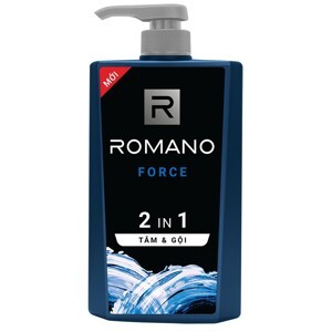 Dầu tắm gội Romano Force 650g