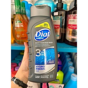 DẦU TẮM VÀ GỘI DIAL FOR MEN 473ML