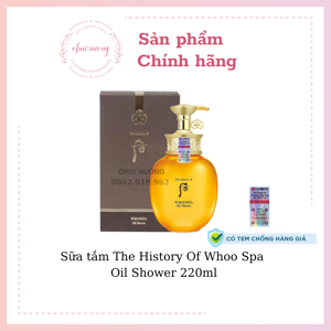 Dầu tắm Whoo Spa Oil Shower