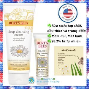 Dầu tẩy trang Burt’s Bee Cleansing Oil 177ml