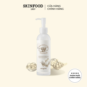 Dầu tẩy trang chiếc xuất lòng trứng trắng Egg white pore cleansing oil 200ml