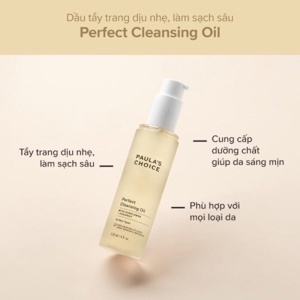 Dầu tẩy trang dịu nhẹ, làm sạch sâu Paula's Choice Perfect Cleansing Oil 118ml