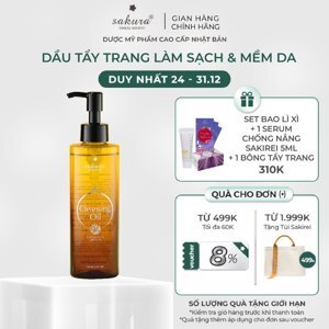 Dầu tẩy trang Sakura Cleansing Oil 150ml