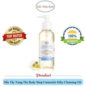 Dầu tẩy trang The Body Shop Camomile Silky Cleansing Oil 200ml