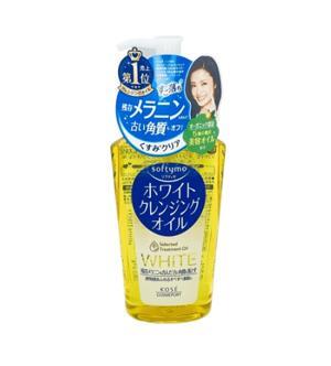 Dầu tẩy trang trắng da Kose Softymo White Cleansing Oil 230 ml