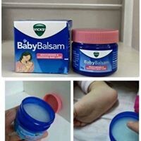 Dầu thoa giữ ấm, giúp giảm ho, sổ mũi, ngạt mũi cho trẻ Vick Baby Balsam