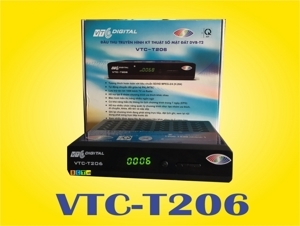 Đầu thu truyền hình kỹ thuật số DVB-T2 VTC T206