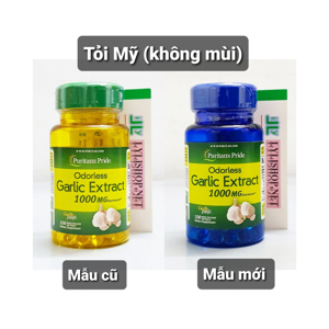 Dầu tỏi Puritan's Pride Garlic Oil 1000mg 100 viên