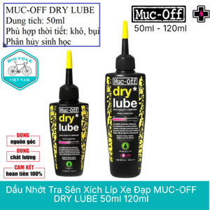 Dầu tra xích Muc-Off Dry Lube - 120ml