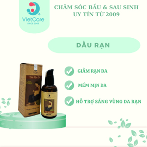 Dầu trị rạn da trước và sau sinh Viet Care 100ml