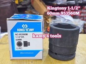 Đầu tuýp 1 sang 1/2 inch Kingtony 953560M