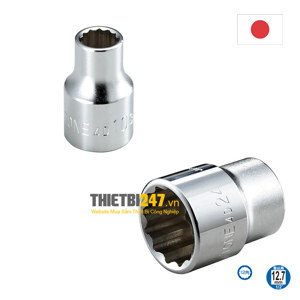 Đầu tuýp 12 cạnh 1/2" ra lục giác 24mm Nhật Bản 4D-24 Tone