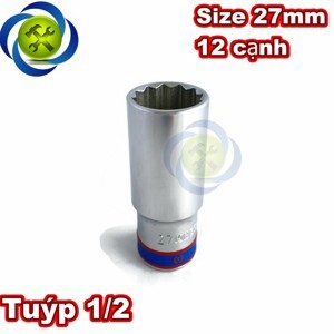 Đầu tuýp 12 góc 1/2" Kingtony 423027M, 27mm