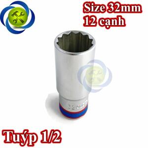 Đầu tuýp 12 góc 1/2" Kingtony 423032M, 32mm