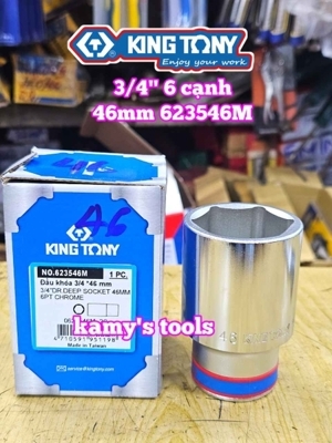 Đầu tuýp 3/4 inch Kingtony 623546M