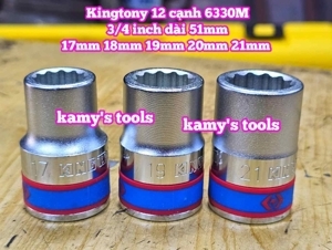 Đầu tuýp 3/4″ Kingtony 633017M