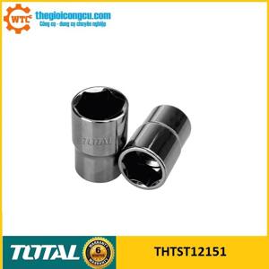 Đầu tuýp 6 góc 1/2" Total THTST12151 15mm