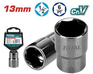 Đầu tuýp 6 góc 1/2" Total THTST12131, 13mm